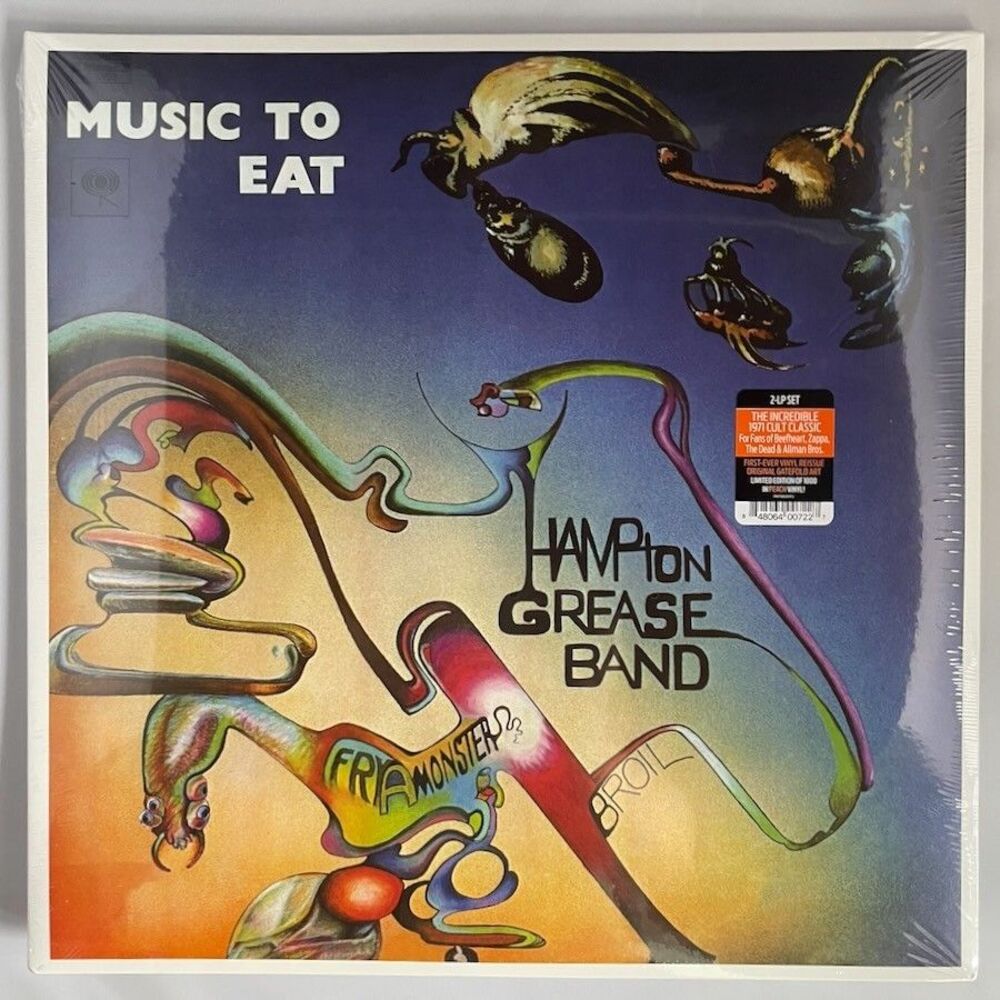 Hampton Grease Band - Music To Eat - Peach Double Vinyl Records, Reissue, 2018